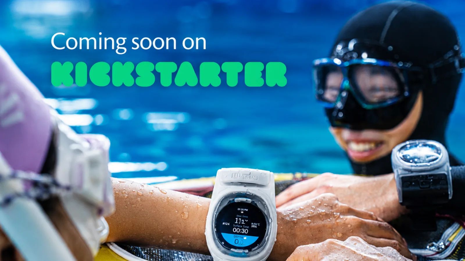 Watch Dive Kickstarter launch banner
